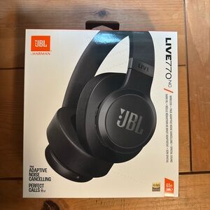 Brand New Unopened Box JBL Black Over-Ear LIVE770nc